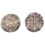 Robert II (1371-1390), Sterling, Perth, saltire on sceptre handle, 0.82g/12h (SCBI 35, 501;...
