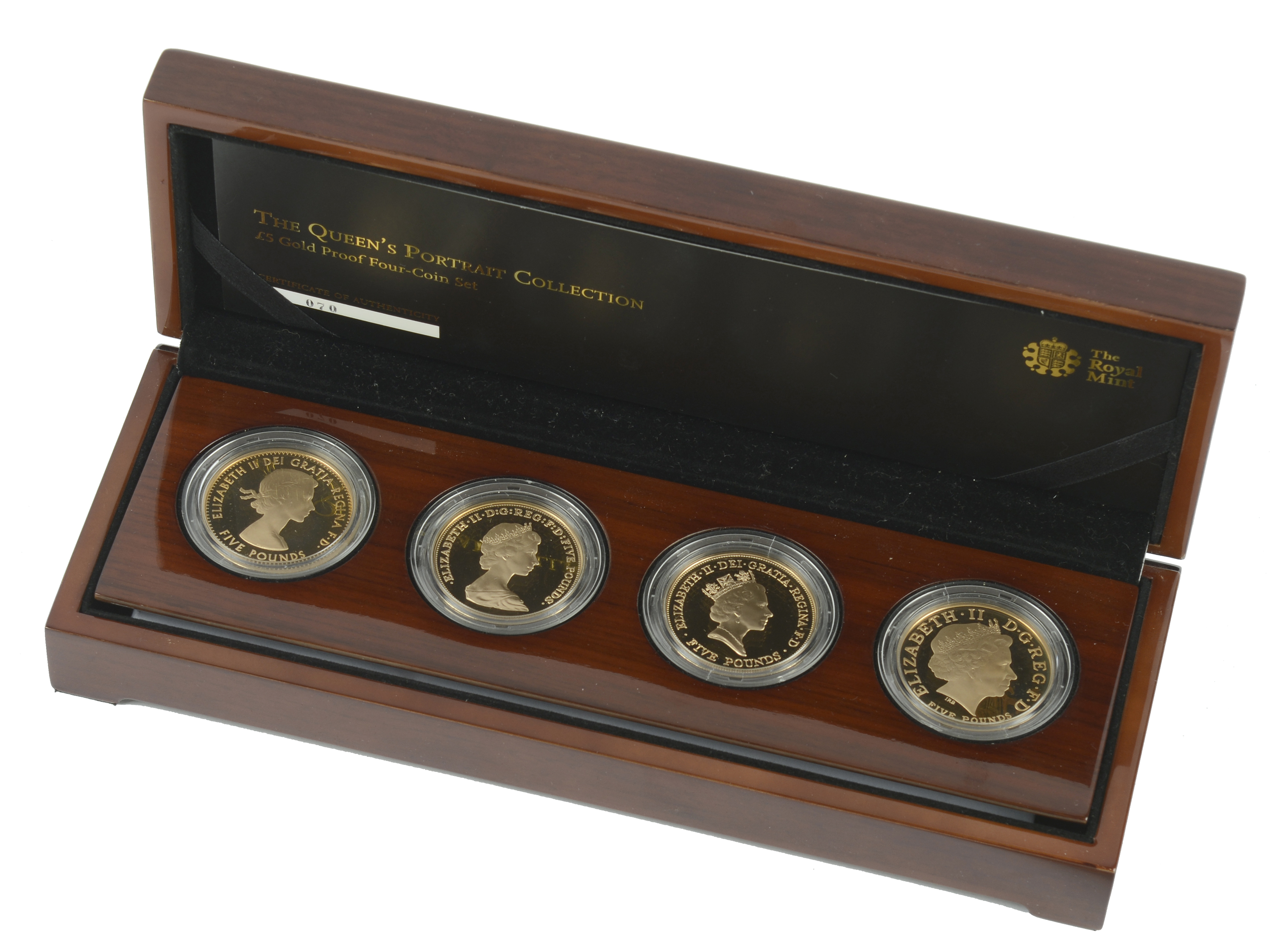 Elizabeth II (1952-2022), The Queen's Portrait Collection, 2013, comprising Proof Five Pound...