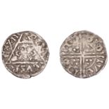 Henry III (1216-1272), Penny, type IIa, Dublin, Ricard, ricard on dive, cinquefoil to right...