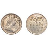 George III (1760-1820), Bank of Ireland coinage, Ten Pence, 1805 (S 6617). Minor flecking, o...