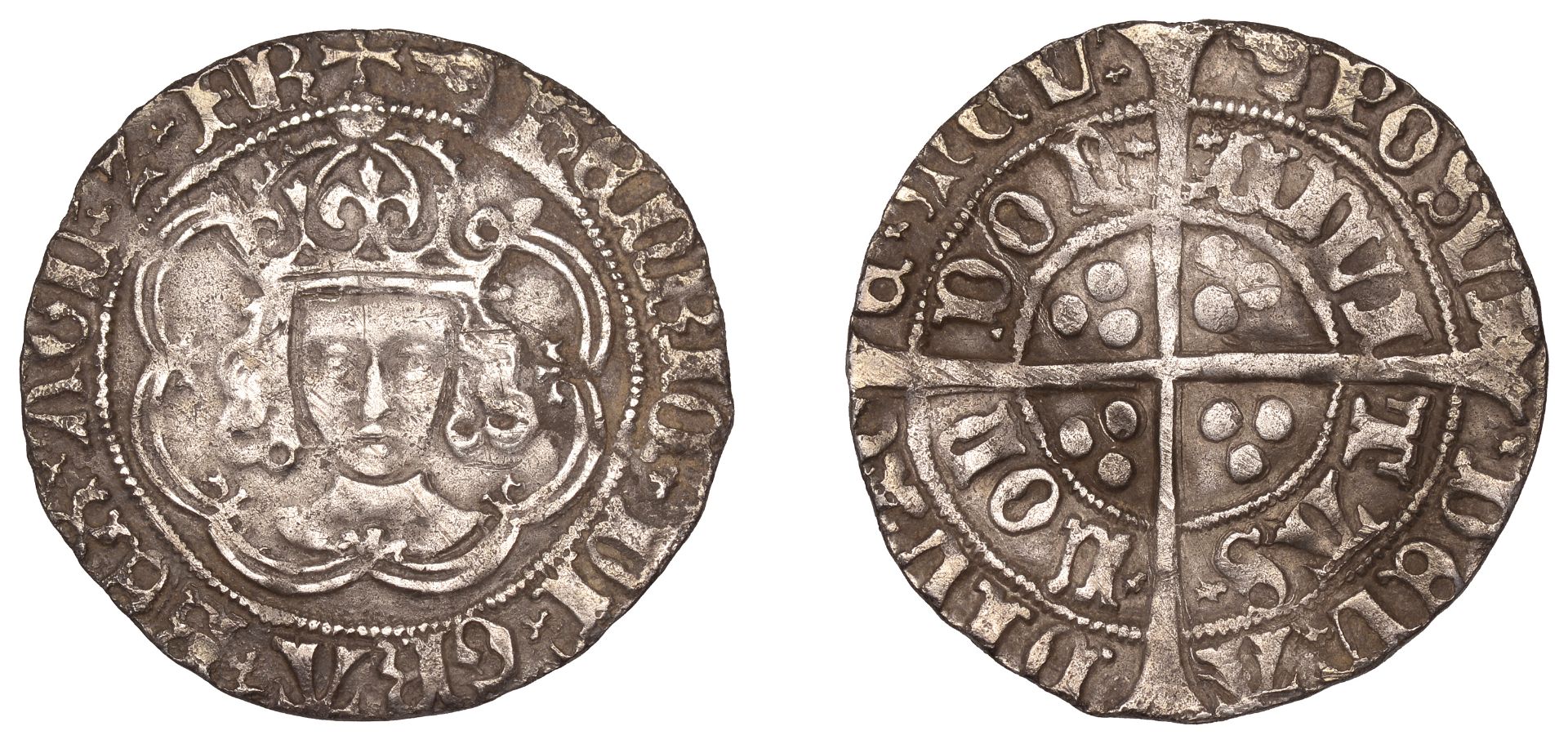 Henry VII (1485-1509), Facing Bust issue, Groat, class IIIc, mm. greyhound's head, 3.04g/3h...