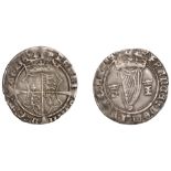 Henry VIII (1509-1547), First Harp issue, Groat, mm. crown, h i (Jane Seymour), 2.49g/4h (S...
