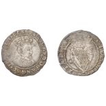James I (1603-1625), First coinage, Sixpence, mm. bell, first bust, 2.26g/3h (Smith 9; S 651...