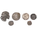 John (as King, 1199-1216), Third coinage, Halfpenny, Dublin, Roberd, roberd on [---], 0.65g/...