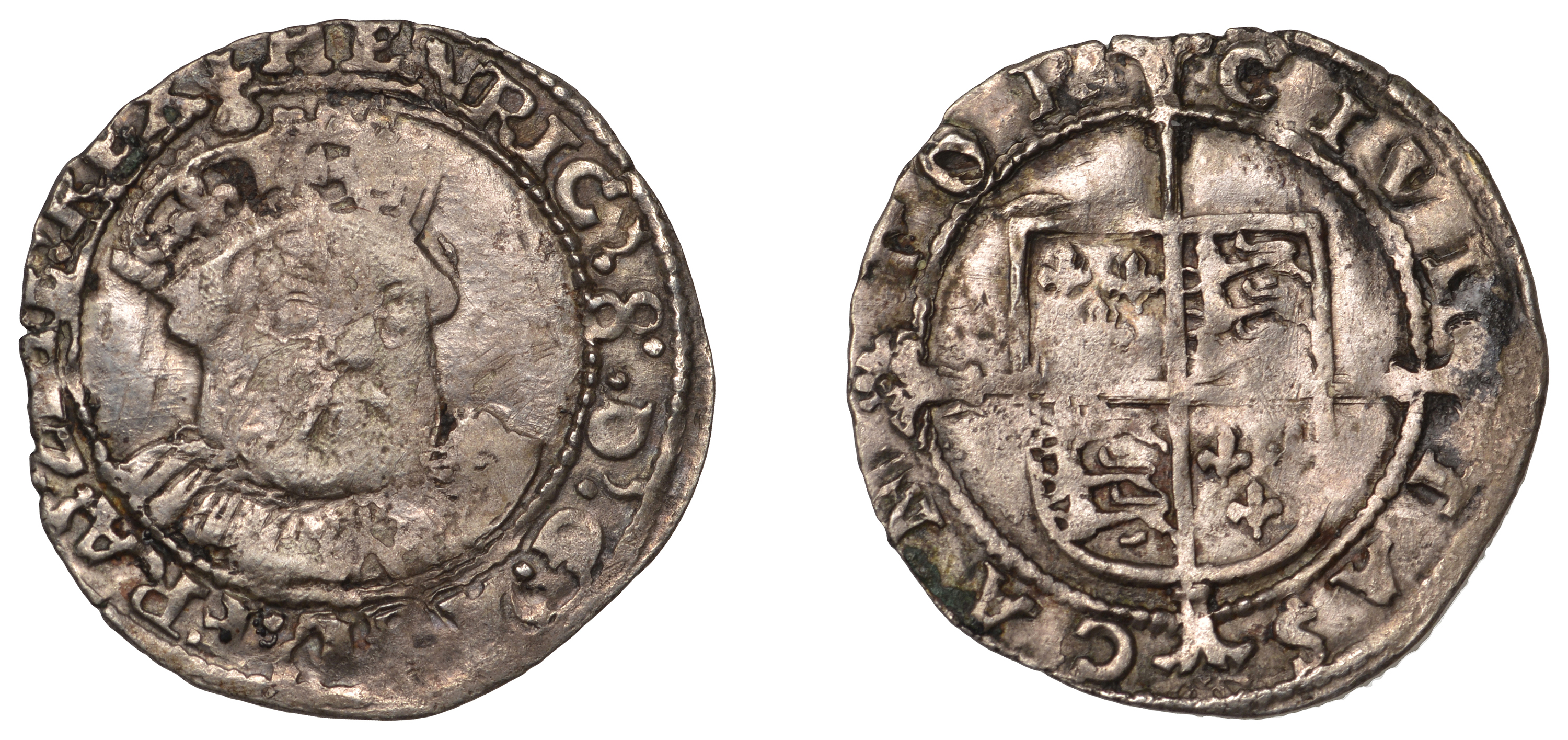 Henry VIII (1509-1547), Posthumous coinage, Groat, Canterbury, no mm., bust 5, Roman letteri...