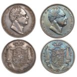 William IV (1830-1837), Halfcrowns (2), both 1834, ww in script (ESC 2478; S 3834) [2]. Fine...