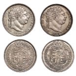George III (1760-1820), New coinage, Sixpences (2), 1819, 1820 (ESC 2201, 2205; S 3791) [2]....
