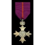 The Most Excellent Order of the British Empire, O.B.E. (Military) Member's 1st type breast b...