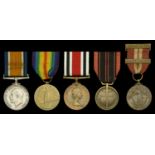 Pair: Corporal J. Northam, Royal Inniskilling Fusiliers British War and Victory Medals (975...