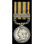 British South Africa Company Medal 1890-97, reverse Rhodesia 1896, 1 clasp, Mashonaland 1897...