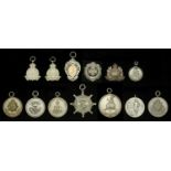 Regimental Prize Medals (13), Norfolk Regiment (2), Devonshire Regiment (3), Suffolk Regimen...