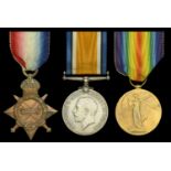 Three: Private C. M. Fuller, 1/1st Battalion, Cambridgeshire Regiment 1914-15 Star (2331...