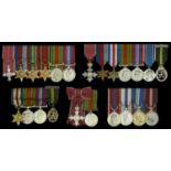 An unattributed C.B.E. group of seven miniature dress medals The Most Excellent Order of th...