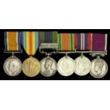 Six: Private P. Scott, Suffolk Regiment, later Sapper, Royal Engineers British War and Vi...