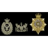 South Mayo Rifle Militia Glengarry Badge. A scarce other ranks WM glengarry badge c1880, lo...
