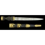 A 72nd (Duke of Albany's Own) Highlanders Dirk. A Fine Officer's gilt Dirk c.1855-81, brigh...