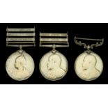 Three: Quarter Master Sergeant, later Lieutenant and Quarter Master, G. Hammond, Suffolk Reg...