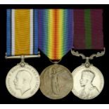 Three: Interpreter Jameson Somba, King's African Rifles British War and Victory Medals (5...