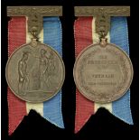 An Ohio Civil War Veteran's Volunteer Medal awarded to Sergeant W. S. Welling, 80th Ohio Inf...