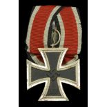 Germany, Third Reich, Iron Cross 1939, Second Class breast badge, silver with iron centre, m...