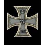 Germany, Prussia, Iron Cross 1914, First Class breast badge, silver with iron centre, the re...
