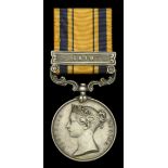 A scarce South Africa 1877-79 Medal awarded to Trooper W. Rusch, 1st Cape Mounted Yeomanry,...