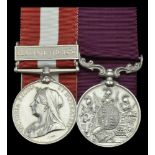 Pair: Sergeant J. Vinson, King's Royal Rifle Corps, late Rifle Brigade Canada General Ser...