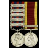 Pair: Commissary L. Walters, Supply & Transport Corps, late 75th Regiment, Dorsetshire Regim...