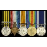 Five: Petty Officer First Class E. Pearce, Royal Navy East and West Africa 1887-1900, 1 c...