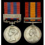 Pair: Quarter Master Sergeant W. Tynan, Suffolk Regiment India General Service 1854-95, 1...