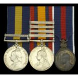 Three: Sergeant J. B. Richards, Queenstown Rifle Volunteers Cape of Good Hope General Ser...