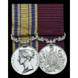 Pair: Colour Sergeant W. Cragg, 60th Rifles South Africa 1834-53 (Serjt. Wm. Cragg, 2nd B...