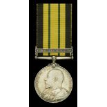 Africa General Service 1902-56, 1 clasp, Somaliland 1902-04 (T. W. Chope, P.O. 1Cl., H.M.S....