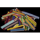 Riband: A selection of cut lengths of ribands for a wide range of British campaign medals, t...