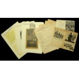 German Second World War Waffen SS Recruiting Papers. The Waffen SS Merkblatt, a leaflet giv...