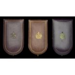 Cases of Issue: Military Cross (3), all unmarked and by Royal Mint, (2) Great War period, on...