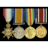 Four: Private W. Smith, Suffolk Yeomanry 1914-15 Star (1557 Pte W. Smith, Suff. Yeo.); Br...