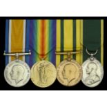 Four: Corporal E. H. Cook, East Surrey Regiment, Machine Gun Corps and Tank Corps British...