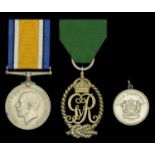 Pair: Lieutenant G. J. Willdigg, Royal Naval Reserve, who served in H.M.S. Otranto at the Ba...