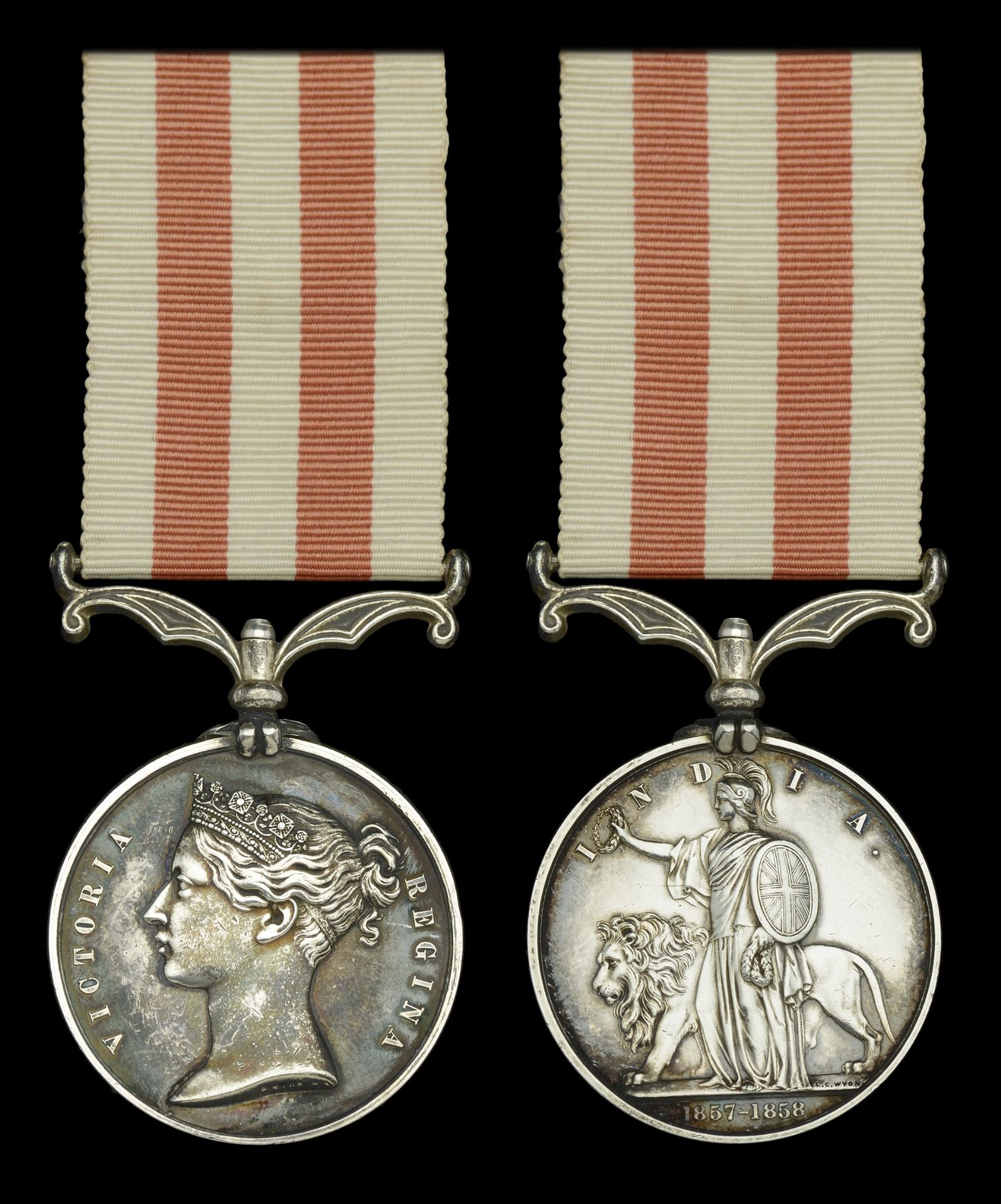 The important Indian Mutiny medal awarded to John W. Sherer, C.S.I., Bengal Civil Service, a...