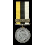 Royal Niger Company Medal 1886-97, 1 clasp, Nigeria, bronze issue, the edge officially numbe...