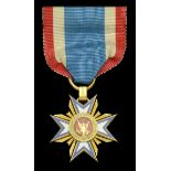 The Military Order of the Loyal Legion of the United States insignia attributed to Surgeon S...