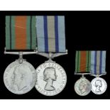 Pair: Chief Observer F. R. M. Willis, Royal Observer Corps Defence Medal; Royal Observer...