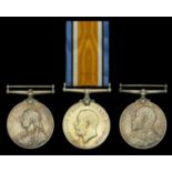 Three: Chief Stoker R. Stapleton, Royal Navy Queen's South Africa 1899-1902, no clasp (R....