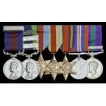 An outstanding Inter-War 'Loe-Agra Operations' I.D.S.M. group of seven awarded to Naik Farma...