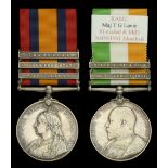 Pair: Colonel G. T. Lavie, Royal Army Medical Corps, who was mentioned in despatches and wou...