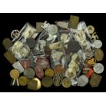 Miscellaneous Tinnies. A nice collection of 61 mixed plastic and metallic tinnies. Some hav...