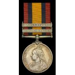 Queen's South Africa 1899-1902, 2 clasps, Orange Free State, Transvaal (5516 Pte. P. Corriga...