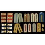 German Second World War Shoulder Boards, Cuffs and Motifs. A nice grouping of mainly pairs...