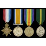 Four: Company Quartermaster Sergeant D. J. Vaughan, Liverpool Regiment, who was wounded by g...